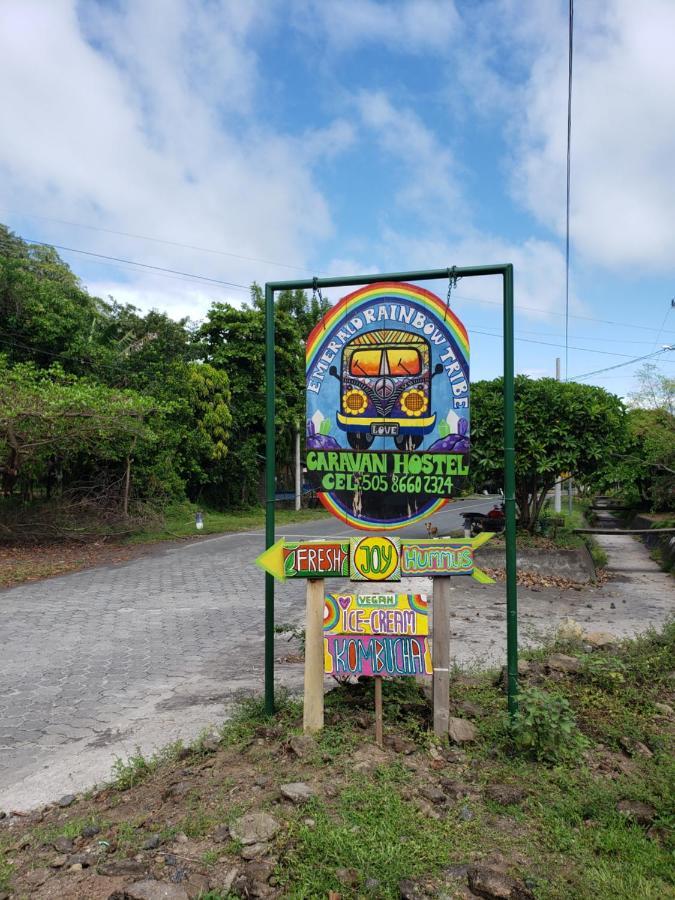 Rainbow Caravan Hostel Las Pilas Exterior photo